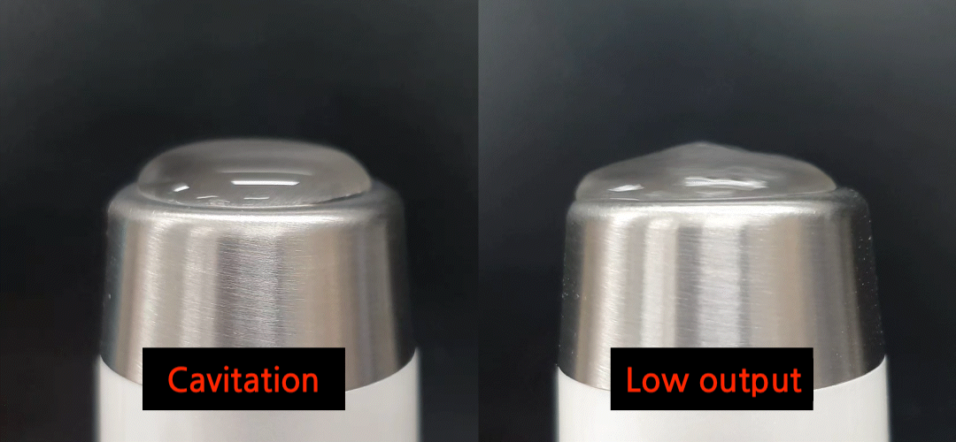 Ultrasonic skincare beauty device cavitation